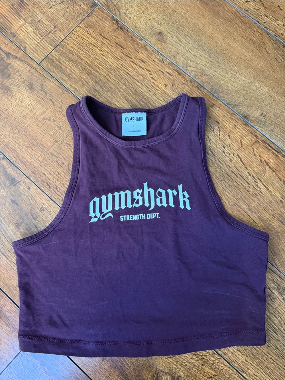 Gymshark Women's Cropped Tank - Plum